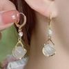 Pendientes Geométricos de Lujo Minimalistas de Moda para Mujer Versátiles Modernos Pendientes de Otoño e Invierno