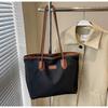 Casual Grande Capacidade Costurado Novo Simples Para o Trabalho 2024 Aula Impermeável Simples Bolsa de Ombro Tote de Axila Feminina