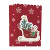 Bolsa de Regalo de Papel Nueva de Navidad Bolsa de Regalo de Dulces para Nochebuena 3 Navidad Fiesta de Cumpleaños