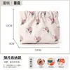 Bolsa de cosméticos pop-up estampada, pequena bolsa portátil para batom, organizador de chaves, bolsa interna e pequena carteira para carregar itens essenciais