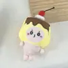 Urso Autodepreciativo Fofo Chiikawa Pelúcia Boneca Pequena Máquina de Garra Figura Pequeno Presente Chaveiro Pingente para Casal