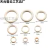 Color Madera Natural Anillo de Madera Anillo de Madera Anillo Colgante de Madera Hebilla de Bolso Accesorios para Joyería DIY Anillo Colgante Decorativo Anillo de Madera para Cortina