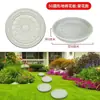 Molde para Baldosas de Cemento Piso Patio Exterior Piedra para Caminar Jardín Césped Piedra para Caminar Huerto Pavimento para Pies Modelo Decorativo