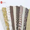 Grupo de tecidos de 10 cores 10 peças de 25cm * 25cm grupo de patchwork tecido liso algodão floral feito à mão diy algodão atacado cabeça de tecido