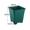 Maceta para Grosella Verde Resistente al Sol Plástico Espesado Resina Multiespecificación Maceta con Control de Raíces Transpirable Rábano Verde Maceta Montaña Verde Fabricante Venta al por Mayor