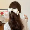 Piranha de cabelo banana extra grande brilhante com babados para mulheres, faz o rosto parecer menor, piranha de tubarão de alta qualidade para cabelos grossos