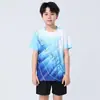 Uniforme de Fútbol Nuevo de Verano Traje de Manga Corta Uniforme de Entrenamiento para Partido de Equipo Camiseta para Adultos y Niños 78003