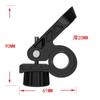 Base de accesorios para soporte de teléfono móvil para bicicleta motocicleta transfronteriza, varilla de aleación de aluminio para espejo retrovisor, varilla fija para manillar de bicicleta
