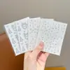 Pegatinas de Diamantes de Imitación de Princesa para Maquillaje Facial Infantil y Decoración de Escenario para Niñas Vienen con Adhesivo