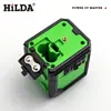Nivel Láser Hilda de Dos Líneas con Fijación Magnética, Nuevo Modelo Transfronterizo, Conveniente para Uso Doméstico, Nivelador de Luz Verde de Alto Brillo