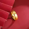 Anel Simples Banhado a Ouro Vietnamita com Design de Olho de Gato, Moderno e Simples, Atacado via Transmissão ao Vivo Transfronteiriça, Fornecimento de Anel de Liga de Cobre