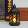 Led mini hexagonal vento lâmpada dormitório quarto noite luz simulação eletrônico vela lâmpada atmosfera decorativa lâmpada pequenos ornamentos