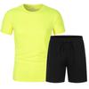 Traje deportivo informal de manga corta con capucha y secado rápido para hombre de verano 2023