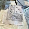 Corea del Sur Primavera Nuevo Pañuelo Cuadrado de Anacardo Turban Hip Hop Hiphop Hip-hop Hip-hop Diadema Decoración Combinación Camisa Pañuelo Pequeño