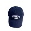 Gorra de Béisbol Roja Bordada con Letras Amis para Niñas con Diseño de Ala Ancha, Adelgazante Facial, Algodón Puro, Gorra Suave Cómoda con Visera Curva para Hombres