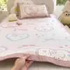 Estilo Caricatura Clase A Verano para Bebés y Madres Alfombra Refrigerante de Seda Hielo Ratán, Alfombra Suave Absorbente de Sudor, Alfombra para Niños de Guardería con Aire Acondicionado 2