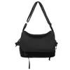 Bolso Cruzado Modelo 2026 para Hombre y Mujer, Gran Capacidad, Estilo Minimalista Japonés, Bolso de Hombro para Estudiante, Bolso de Hombro Casual Sencillo para Hombre 1