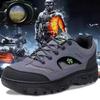 Zapatos de Senderismo para Hombre para Exterior 2025 Nuevos Casual Cálidos Transpirables Cómodos Zapatos de Senderismo Resistentes al Frío Punta Redonda Tacón Plano Zapatos de Protección Laboral