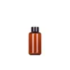 Frasco de Shampoo com Tampa Flip-Top 250ml Transfronteiriço Frasco de Hidrossol Marrom 300ml Tampa de Rosca 24 Dentes Frasco de Cuidados de Alta Qualidade