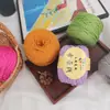 Línea de Ropa para Grupo Grande Bolso Hecho a Mano Bolso Tejido a Crochet Material Bolso de Lana Tejido a Mano Cojín Muñeca DIY