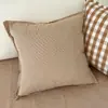Cojín Sencillo para Sofá de Sala de Estar Cojín para Respaldo de Sofá Cojín para Mesita de Noche de Dormitorio Funda de Cojín de Algodón y Lino Engrosada Funda de Cojín Lumbar Viento Otro