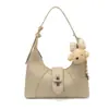 Bolsa de Hombro de Color Sólido Yuezi para Mujer 2026 Nuevo Verano Exquisita Moda Bolso de Hombro Simple Moderno Bolso Cruzado para Viajar
