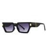 0697 nueva caja de pasarela de moda europea y americana Gafas de sol de mariposa Gafas de sol de moda para hombre Gafas de sol transfronterizas