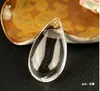 Cortina de Cuentas de Cristal Perla Suelta Brillo Gota de Agua Cristal de Vidrio Calabaza Cortina de Puerta Accesorios de Iluminación DIY Colgante Gotas