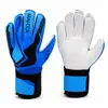 Guantes de portero para adolescentes y adultos, guantes de portero de fútbol, corte tridimensional, guantes de entrenamiento de látex antideslizantes, tres colores