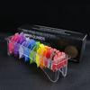 Venda Direta de Fábrica de Conjuntos de Pentes Guia Coloridos, Pentes Guia para Máquinas de Cortar Cabelo Elétricas, Ferramentas de Pentes de Posicionamento para Máquinas Elétricas Atacado