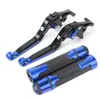 Manoplas e Manetes de Freio e Embreagem Dobráveis Modificadas para Suzuki SV650/S SFV650 GLADIUS