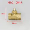 Válvula de Bola Eléctrica Bidireccional Tres Vías Aire Acondicionado Fan Coil Válvula Eléctrica 6 Puntos Dn15 20 25 32 40 50