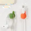 Organizador de cabos com gancho em formato de polegar para armazenamento de cabos de dados de mesa, suporte para cabos de carregamento, montado na parede, gancho adesivo sem marca e sem furos