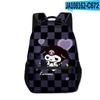 Mochila Escolar Animada de Dibujos Animados 3D Nueva Estampada Alrededor de Sanrio Kuromi Kuromi Alrededor de Estudiantes de Primaria