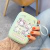 Bolsa de armazenamento para carregador, fone de ouvido, cabo de dados, caixa de armazenamento portátil, fofo, desenho animado, mini câmera, ccd, caixa de acabamento