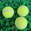 Brinquedo de Tênis para Pet Categoria II Bola de Tênis para Cachorro Borracha Micro-elástica Bola para Cachorro Mordida Suprimentos de Treinamento para Cachorro