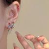 Aretes Retro de Lujo Nicho para Mujer, Aretes de Tuerca de Perlas Modernos y Versátiles, Aretes de Venta al por Mayor de Alta Gama