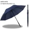 Guarda-chuva de cabo reto para publicidade no atacado, automático, de alta qualidade, com cabo longo para golfe, item para presente