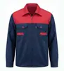 Roupa de trabalho para homens, de manga comprida, personalizável com logotipos impressos, adequada para fábricas de reparo automotivo, conjunto primavera/outono, durável e resistente a manchas