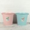 Temporada de Volta às Aulas Dormitório Estudantil Balde Plástico Balde de Banho Alça Espessa Balde para Lavar Roupa 13L/11L/16L