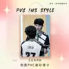 Tf Familia Mu Pvc Soporte Pequeño para Tarjetas Periférico Estrella Idol Pase de Entrada Bolsa para Dolor Colgante Personalizado Decoración