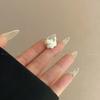 Lindo lindo divertido clip de oreja de gatito negro moda pequeño y exquisito dibujos animados estudiantes sin agujero en la oreja pendientes personalidad todo-partido