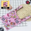Minibolsa tamaño pequeño portátil bolsa de muñeca para supermercado bolsa de compras bolsa tote plegable bolsa de mano de tela Oxford