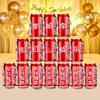Latas Personalizadas de Coca-Cola para Cumpleaños de Niños con Grabado Banquete de Primer Mes del Bebé Evento Ritual Arreglo Regalo