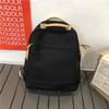 Mochila Retro de Lona, Mochila Escolar Nova da Moda, Estilo Japonês Feminino Simples Grande Capacidade Moderna Cool Mochila Estudante do Ensino Médio