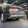 Adecuado para 17-20 Audi A5 modificado S5 labio trasero de cola garganta de cola suministro directo accesorios deportivos de dos puertas/cuatro puertas mejora