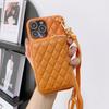 Adecuado para iPhone 12 Pro Bolso Cruzado Acolchado con Cremallera para Tarjetas 13 Promax Bolso para Tarjetas, Lápiz Labial, Cosméticos Funda Protectora