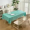 Mantel rectangular de PEVA impermeable y a prueba de aceite, tacto de lujo ligero y alta gama, tapete de picnic estilo ins para dormitorio estudiantil, venta directa de fábrica