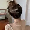 Presilhas de Cabelo de Alta Qualidade Sem Costura para Meninas, Presilhas Bico de Pato para Franja Lateral, Presilhas para Testa para Maquiagem e Lavagem Facial, Grampos de Cabelo Retos, Acessórios de Cabelo