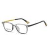 Armazón de gafas para niños TR90 silicona adolescentes miopía anti luz azul armazón de gafas al por mayor goma titanio gafas de estudiante